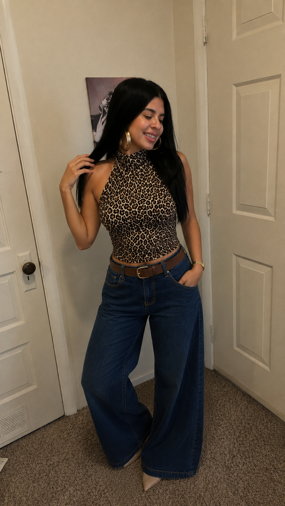 The Jean Scene Wide-Leg Jeans