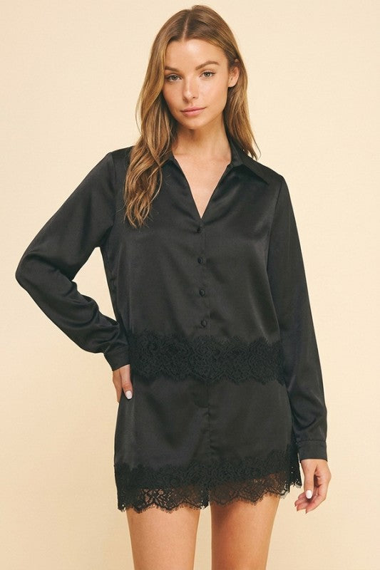 Timeless Elegance in Black Lace