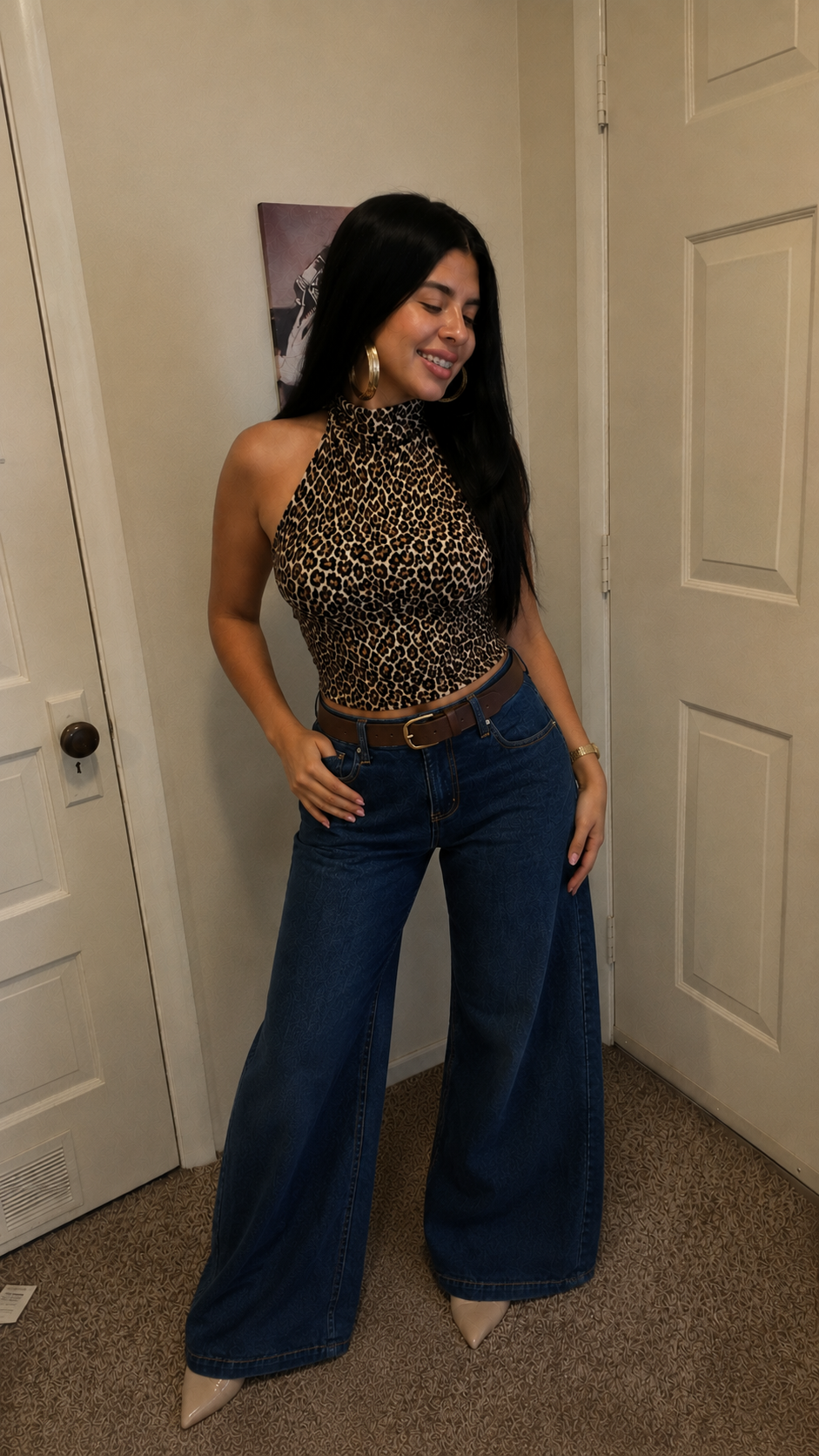The Jean Scene Wide-Leg Jeans