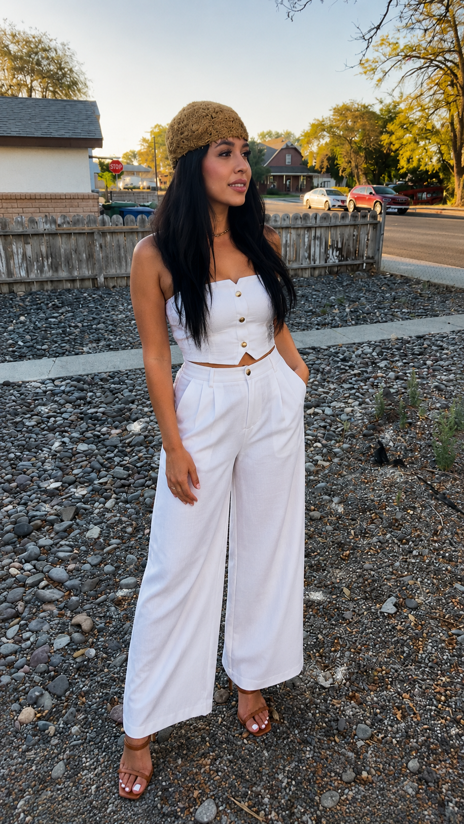 Pearl Luxe Linen Set